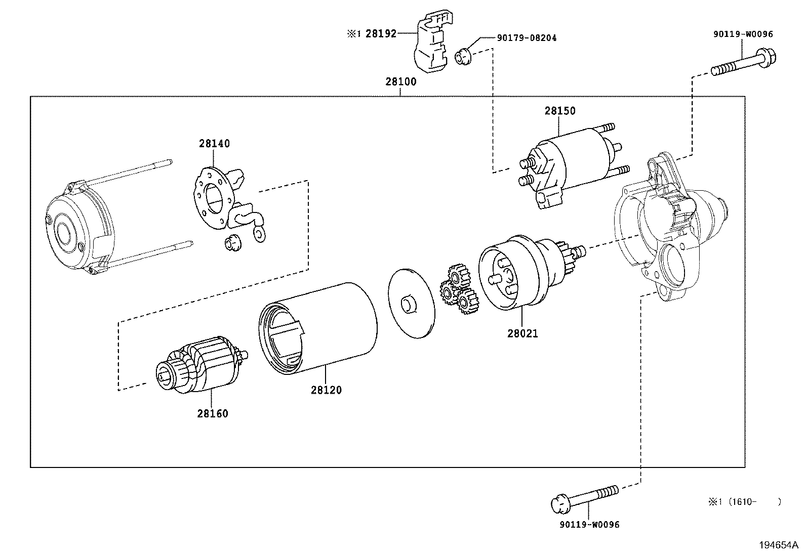 28192-47010 COVER, STARTER product image