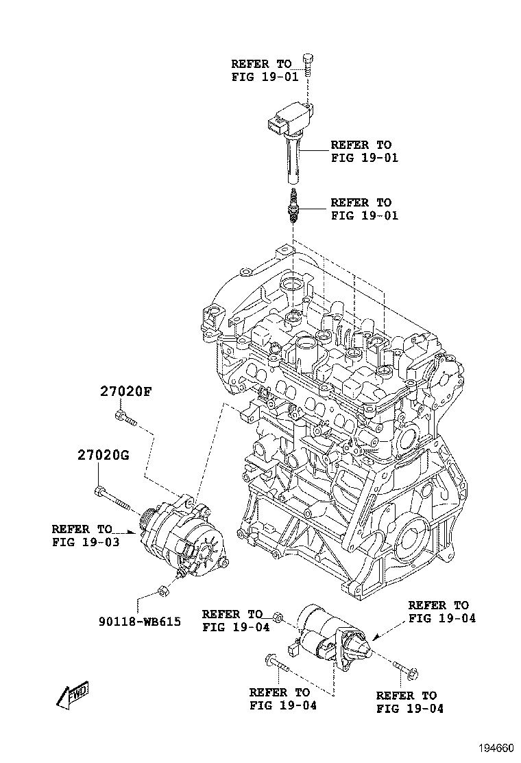 27039-WB001 COVER, ALTERNATOR REAR END product image