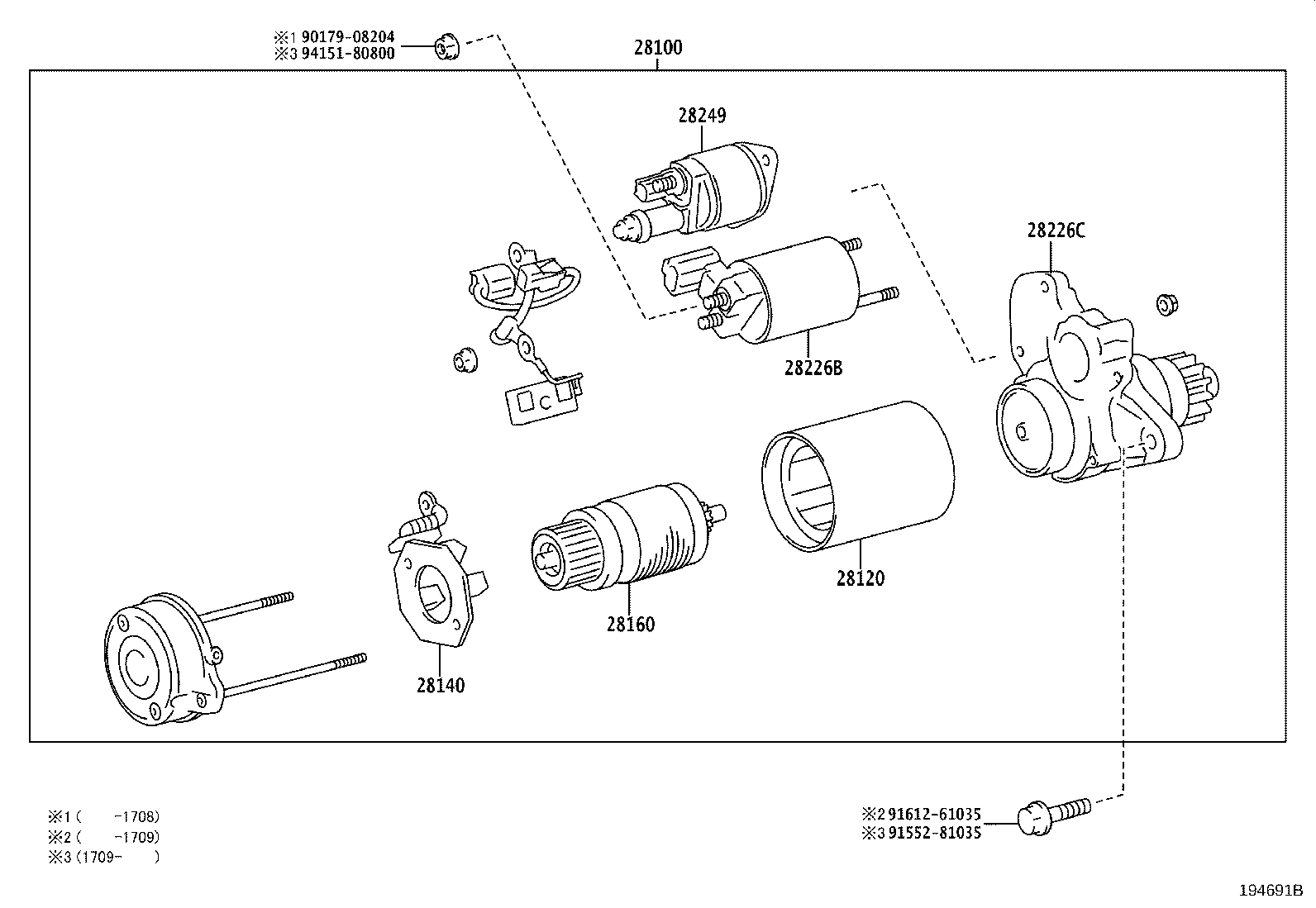 28226-31270 STARTER KIT, REPAIR SERVICE product image