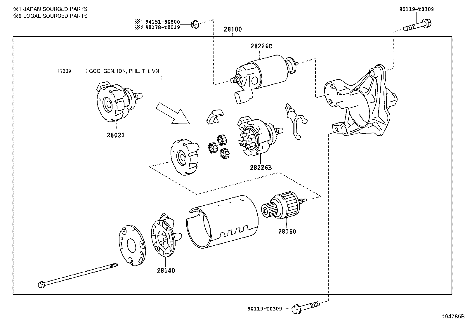 Thumbnail 4 for 28100-0Y170