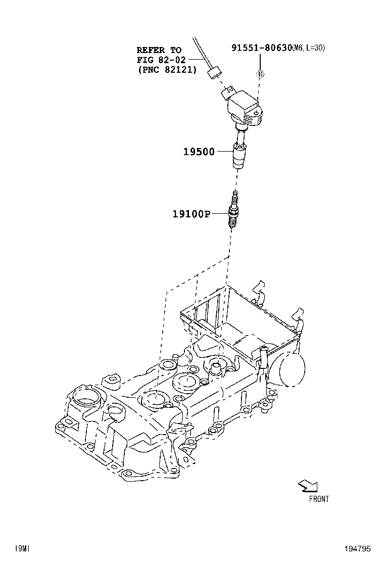 90048-51216 PLUG, SPARK product image
