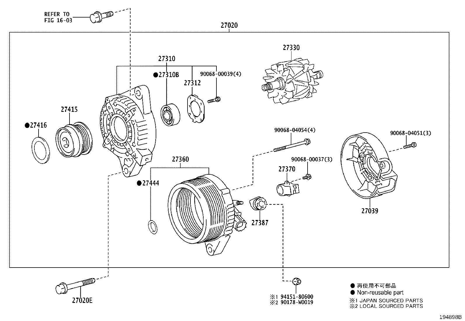 Thumbnail 2 for 27403-0Y211