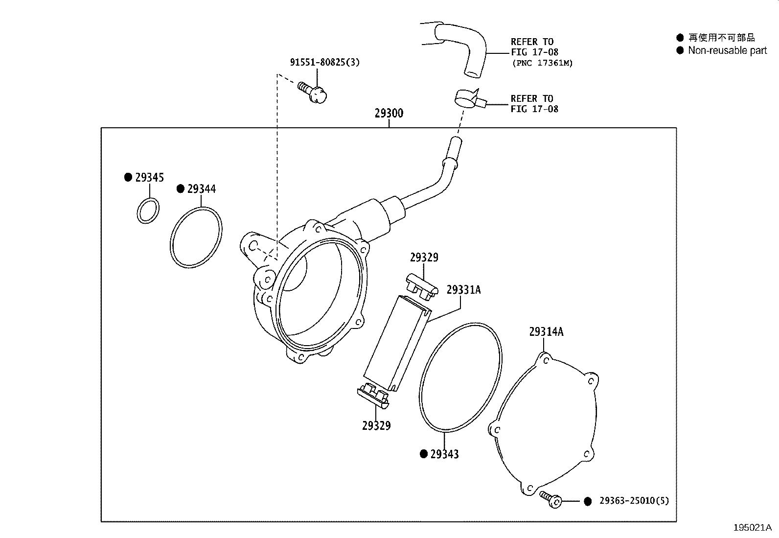 29300-36010 PUMP ASSY, VACUUM product image