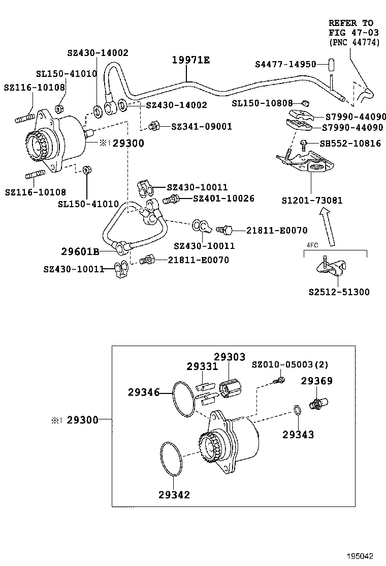 SM212-00518 PIN, VACUUM PUMP DOWEL, NO.1 product image