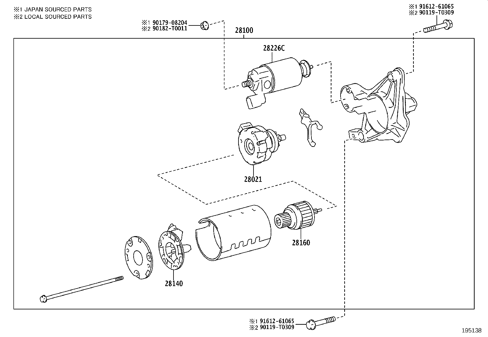 28100-0Y260 STARTER ASSY product image