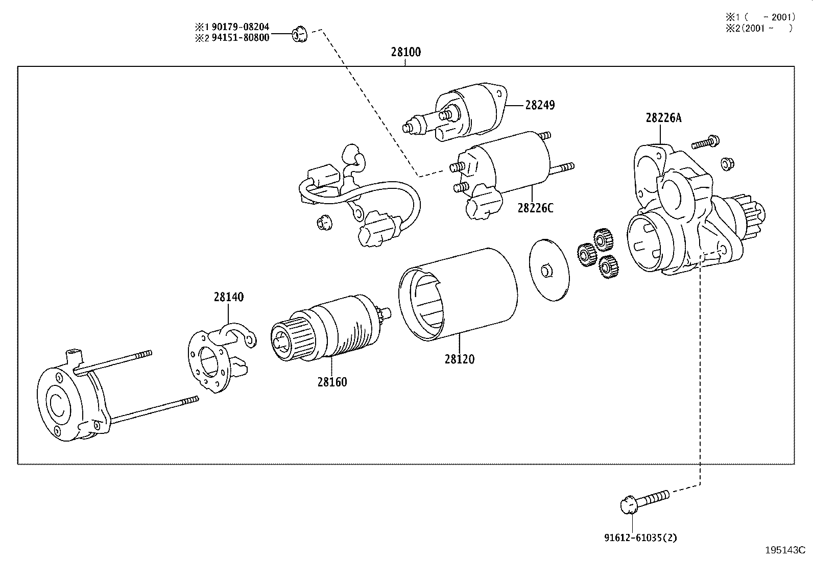 28249-31260 RELAY, STARTER INRUSH CURRENT REDUCTION product image