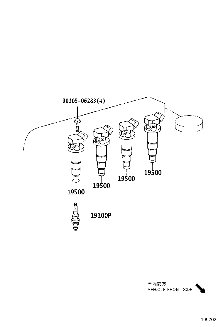 90919-T2006 COIL ASSY, IGNITION product image
