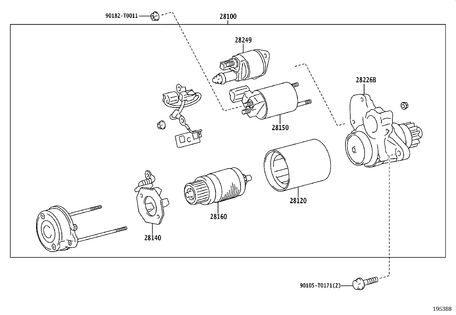 28226-0V090 STARTER KIT, REPAIR SERVICE product image