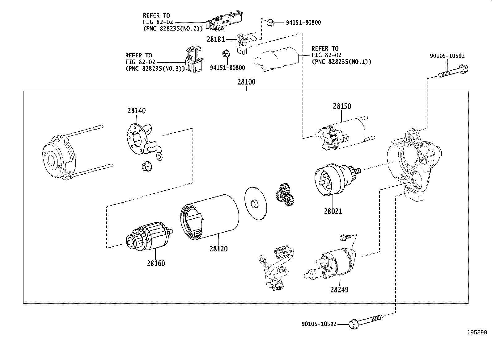 28181-24020 TERMINAL, STARTER product image