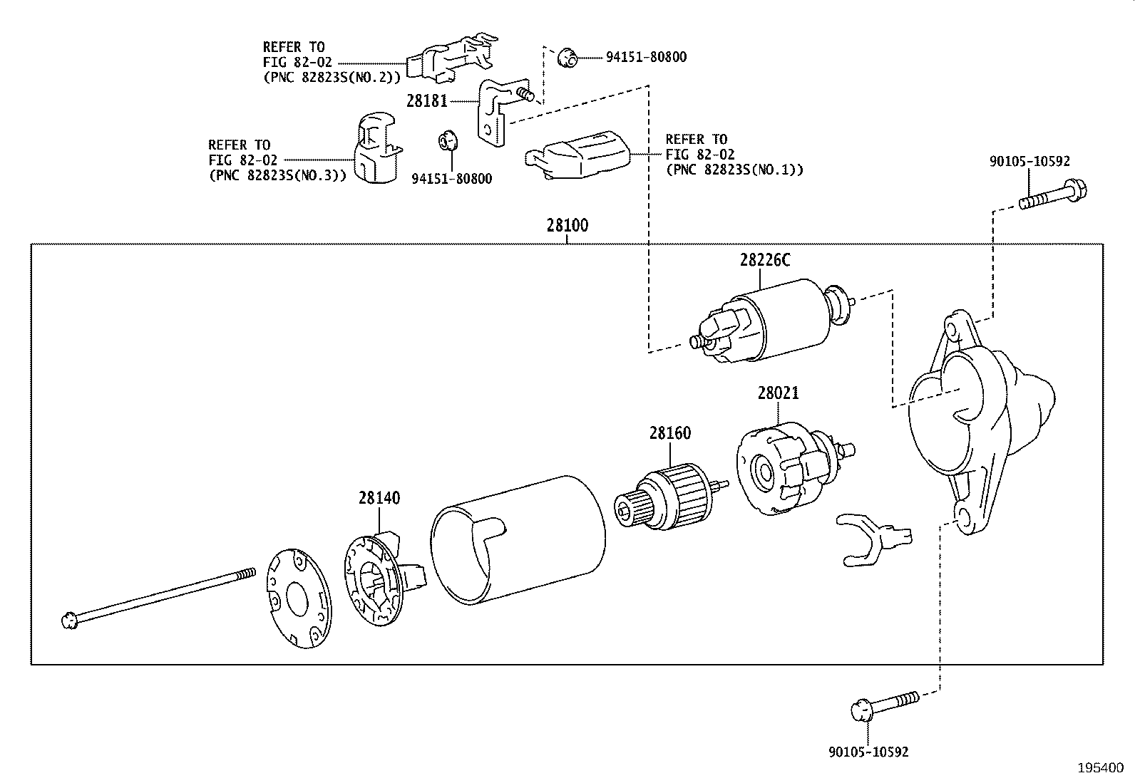 28181-24020 TERMINAL, STARTER product image