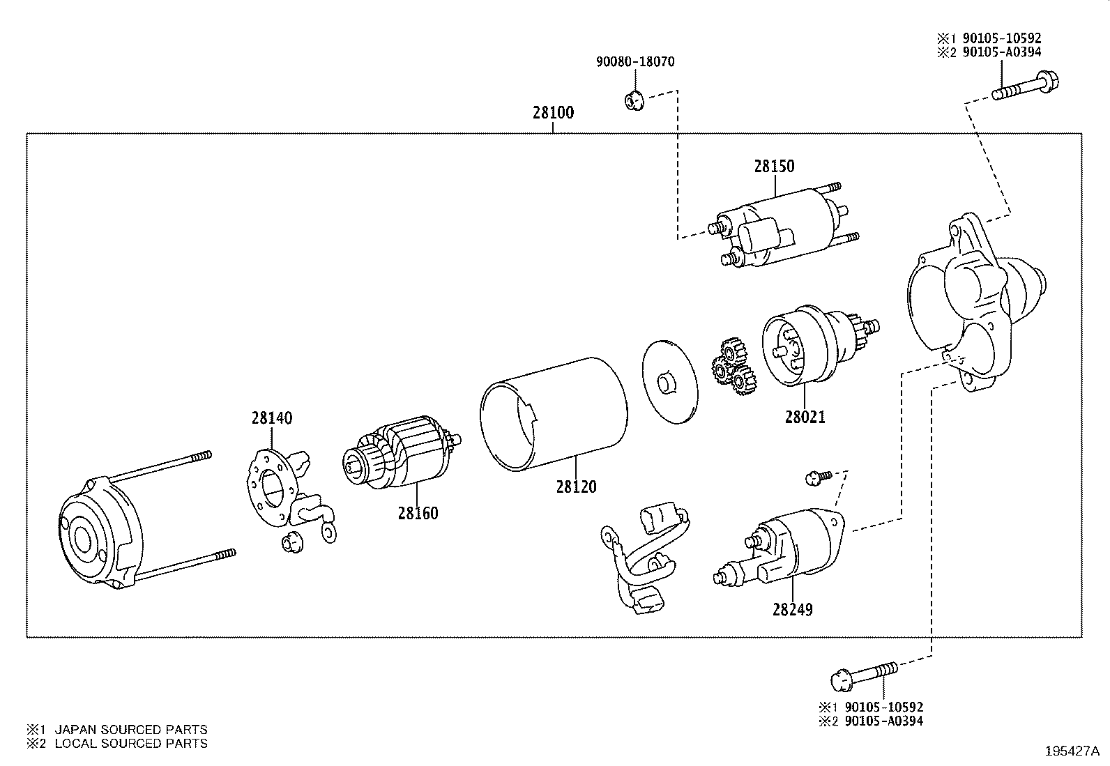 28100-F0130 STARTER ASSY product image