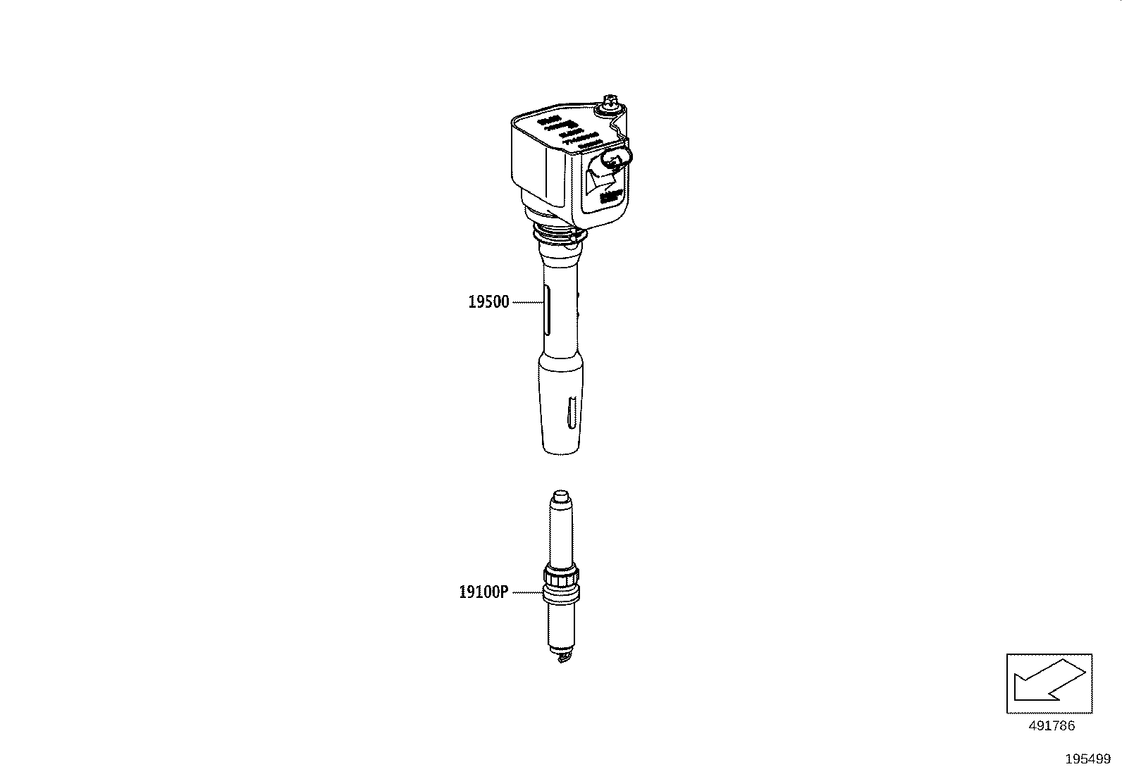 90118-WA461 PLUG, SPARK product image