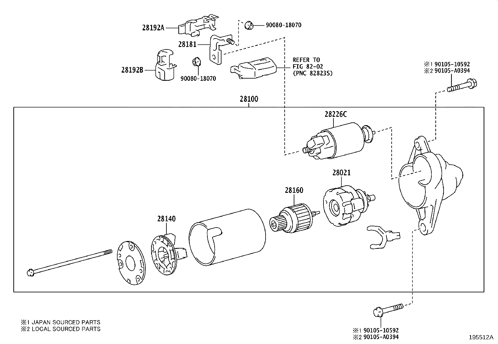 28192-F2070 Toyota Reference Part product image