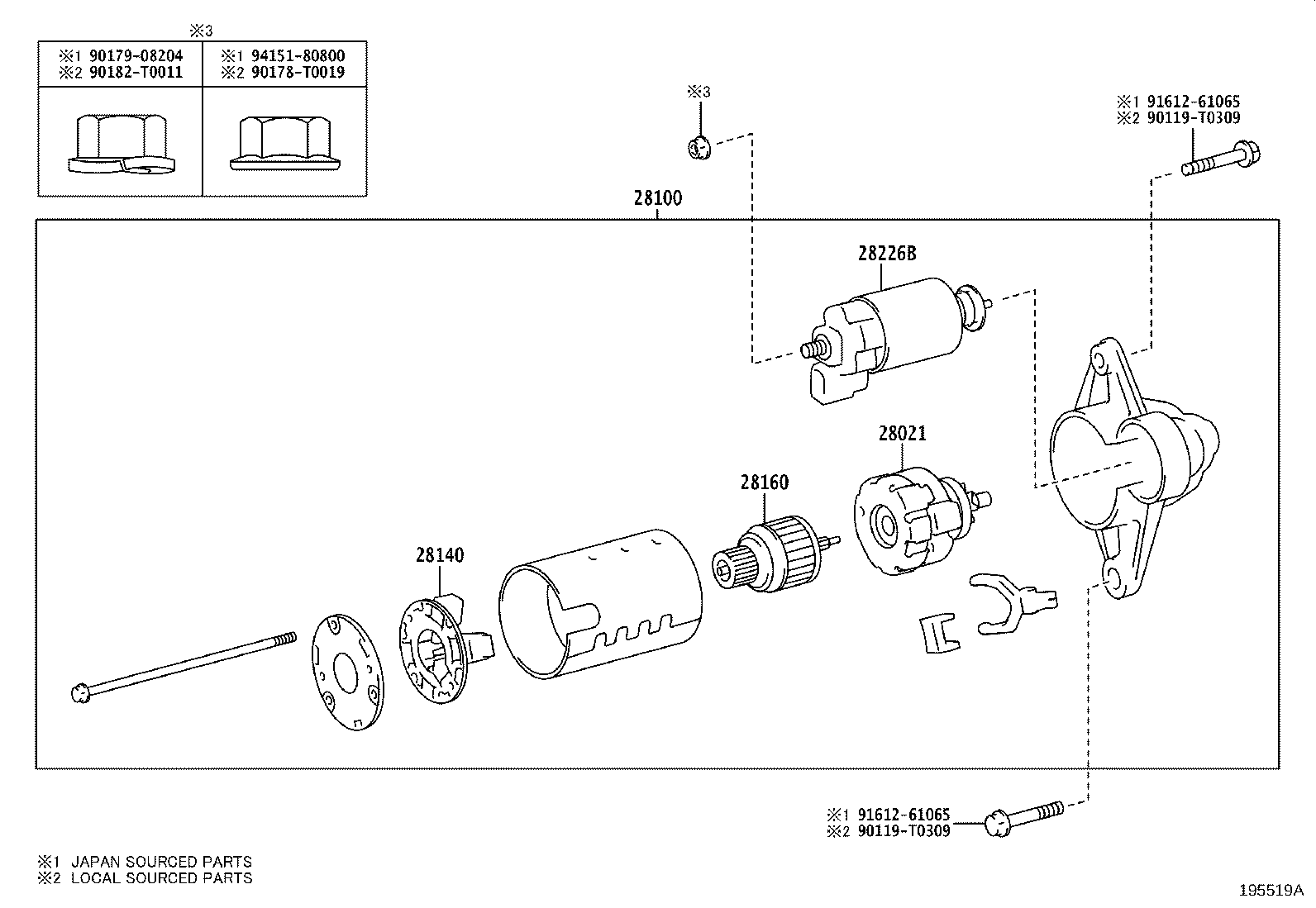 28226-0T390 STARTER KIT, REPAIR SERVICE product image