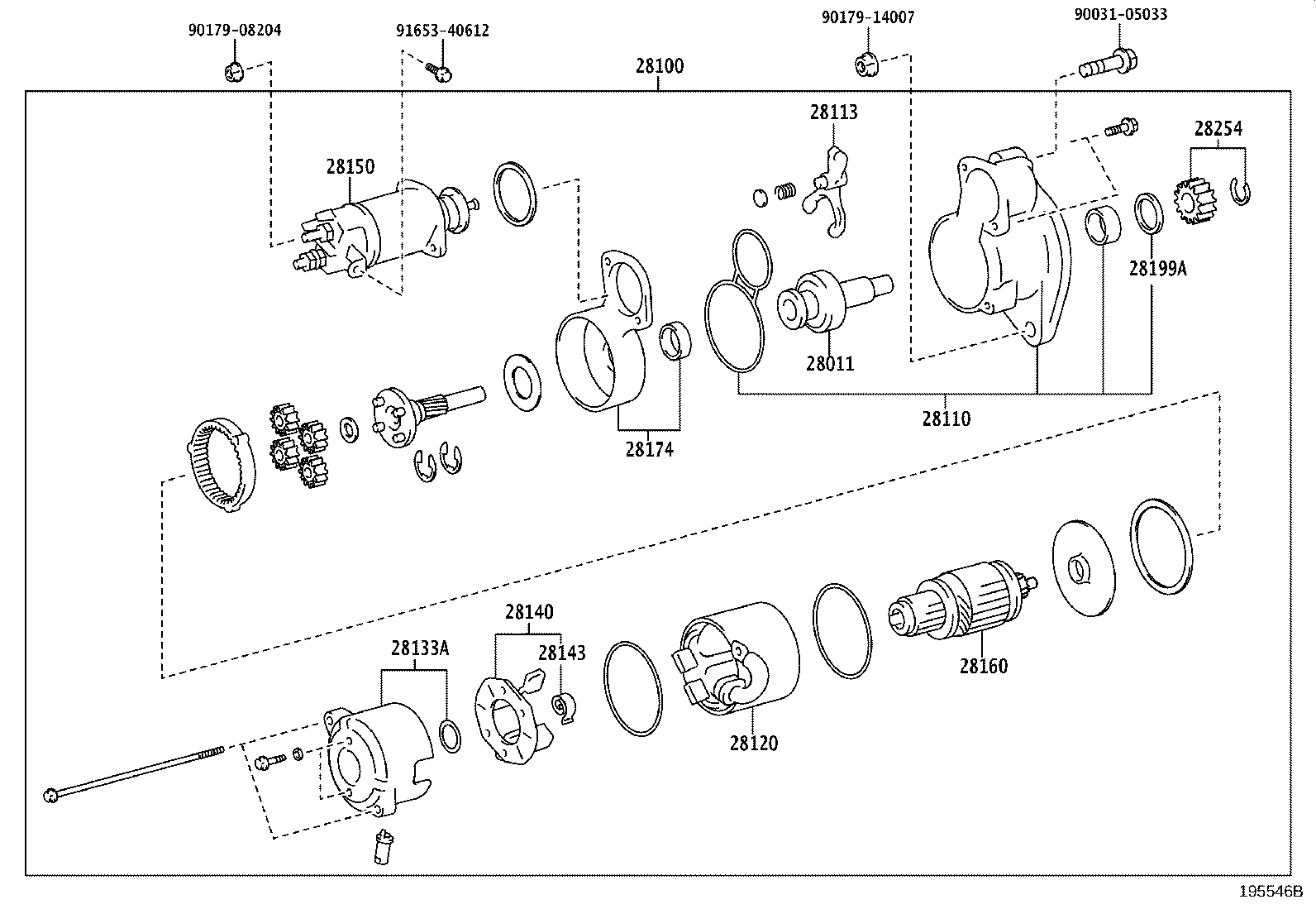 28150-78250 SWITCH ASSY, MAGNET STARTER product image