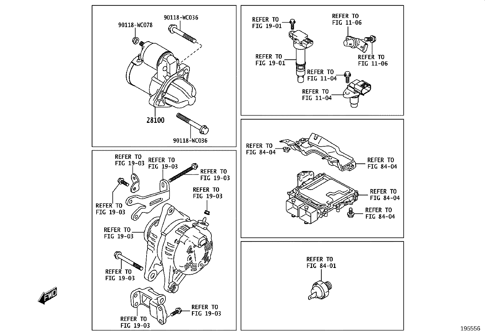 28110-WC001 HOUSING ASSY, STARTER DRIVE product image