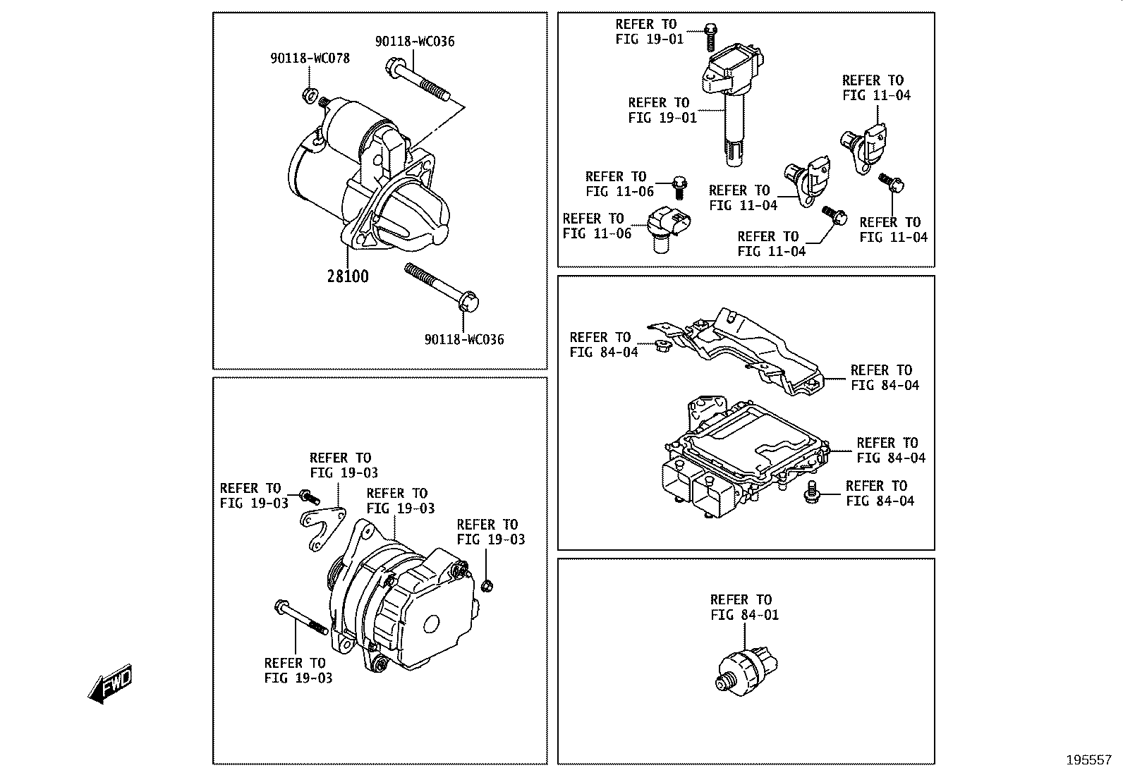 28110-WC001 HOUSING ASSY, STARTER DRIVE product image