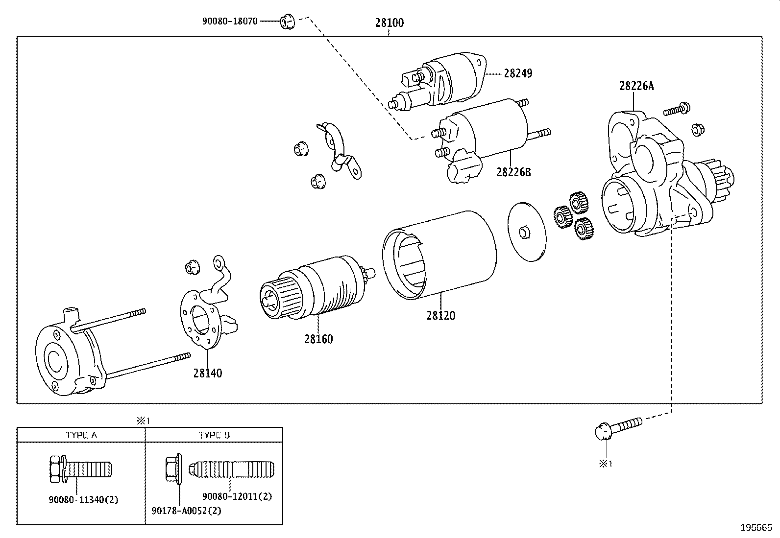 28160-75210 ARMATURE ASSY, STARTER product image