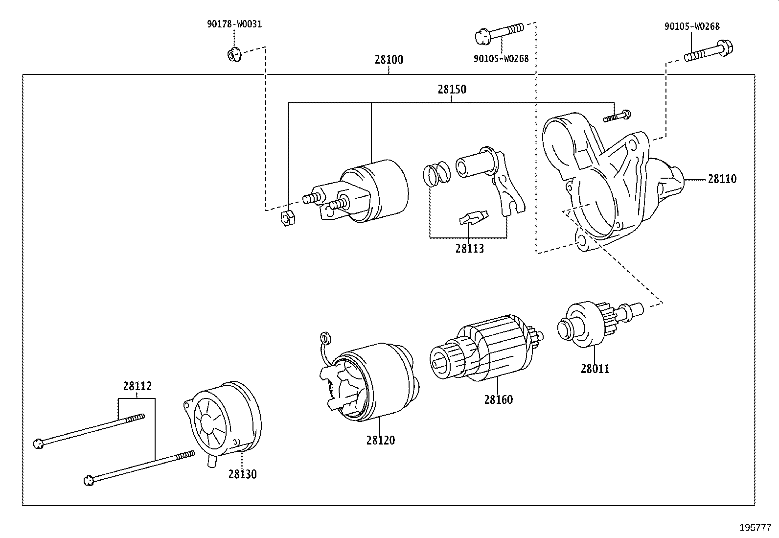 28249-31180 RELAY, STARTER INRUSH CURRENT REDUCTION product image