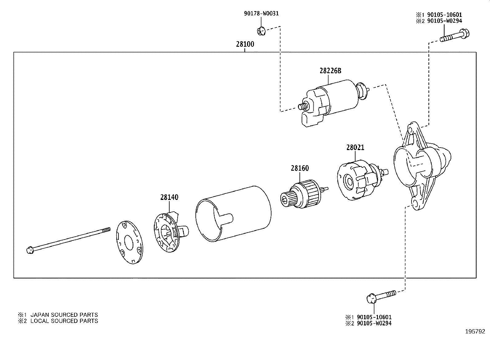 28249-31180 RELAY, STARTER INRUSH CURRENT REDUCTION product image