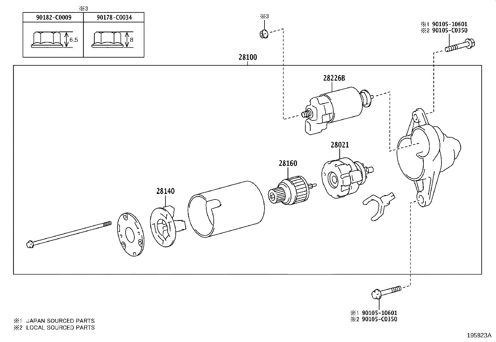 28100-F3010 STARTER ASSY product image