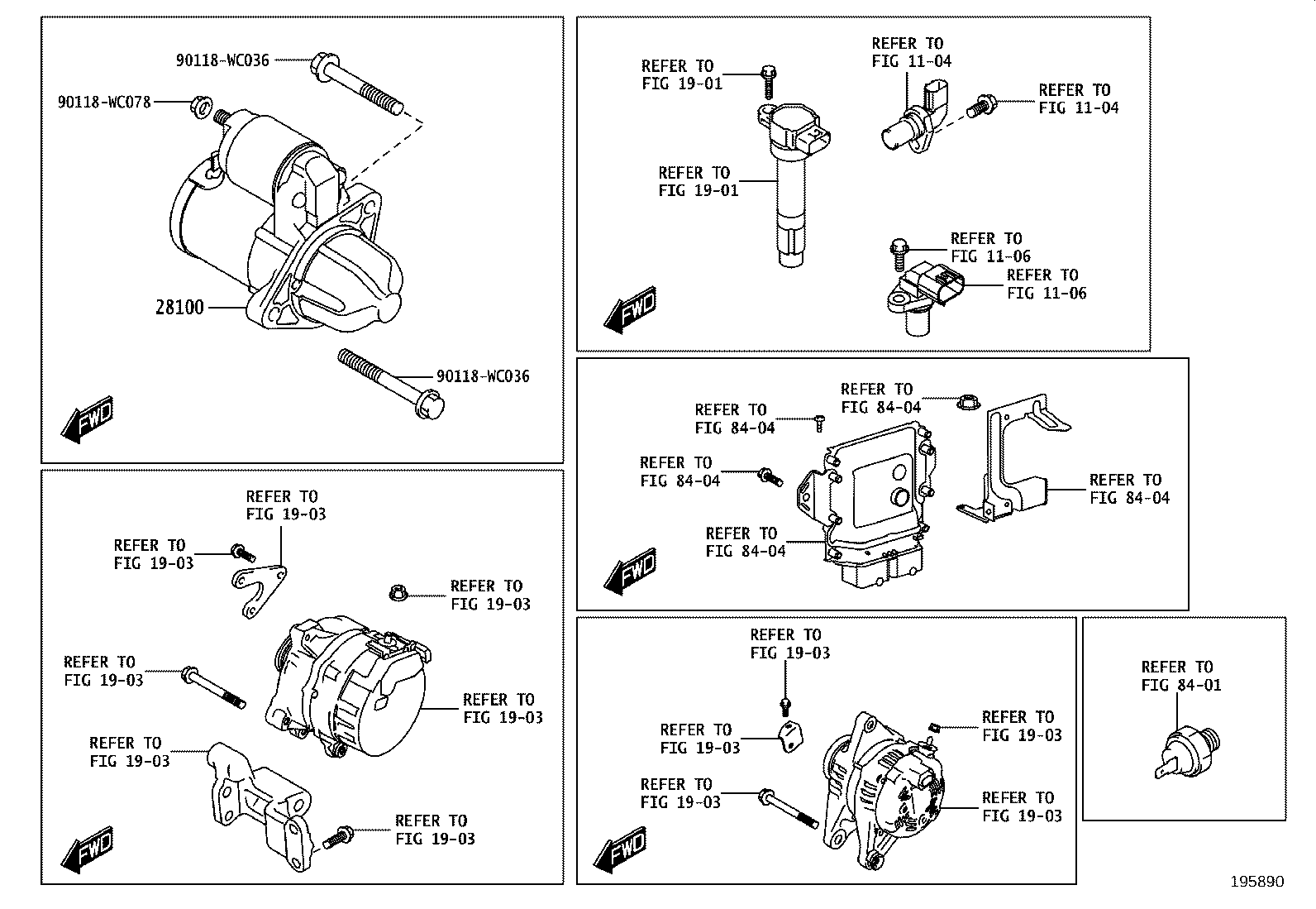 28100-WC021 STARTER ASSY product image