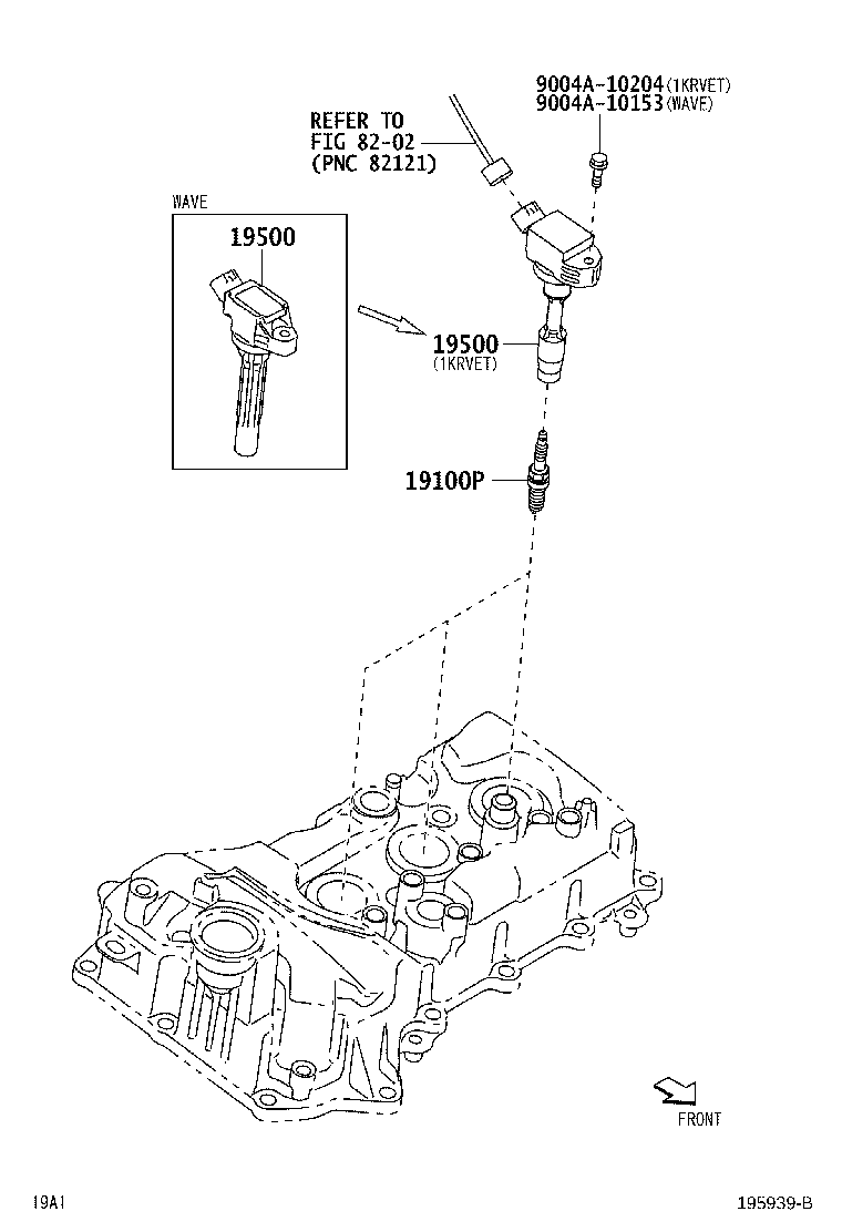 9004A-91084 PLUG, SPARK product image