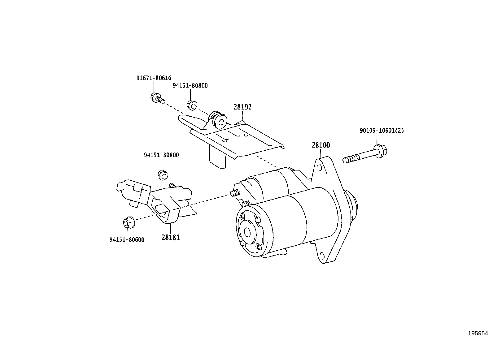 28226-70080 STARTER KIT, REPAIR SERVICE product image