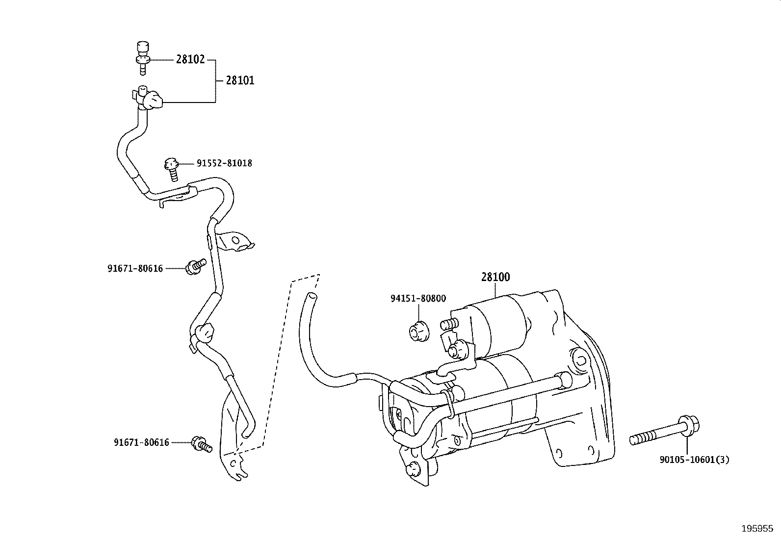 28226-70080 STARTER KIT, REPAIR SERVICE product image