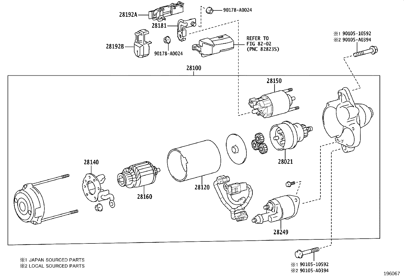 28192-F2110 Toyota Reference Part product image