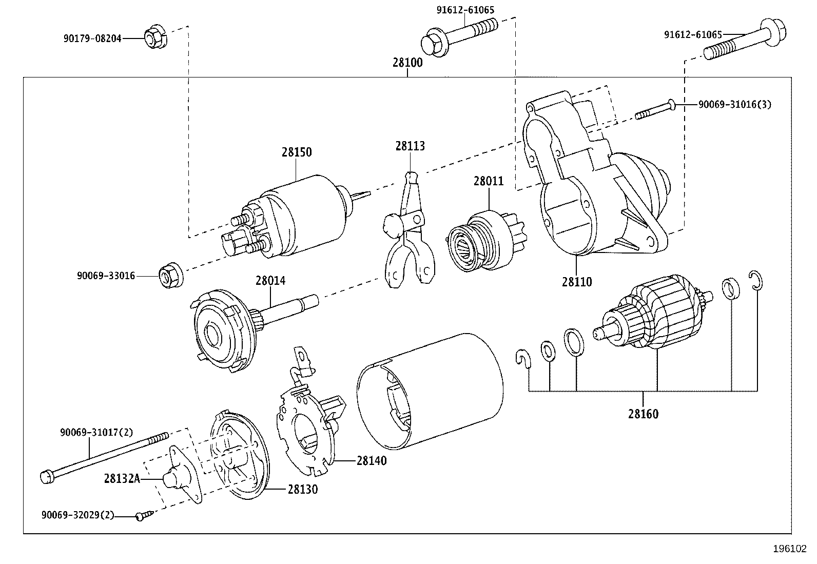 28100-0T440 STARTER ASSY product image
