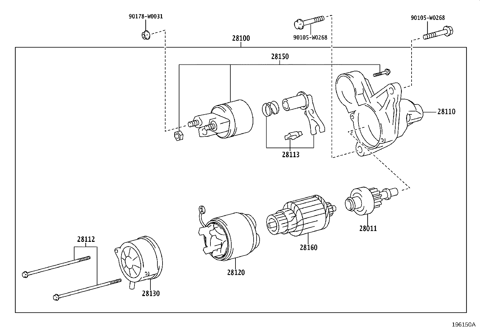 28150-0Q170 SWITCH ASSY, MAGNET STARTER product image