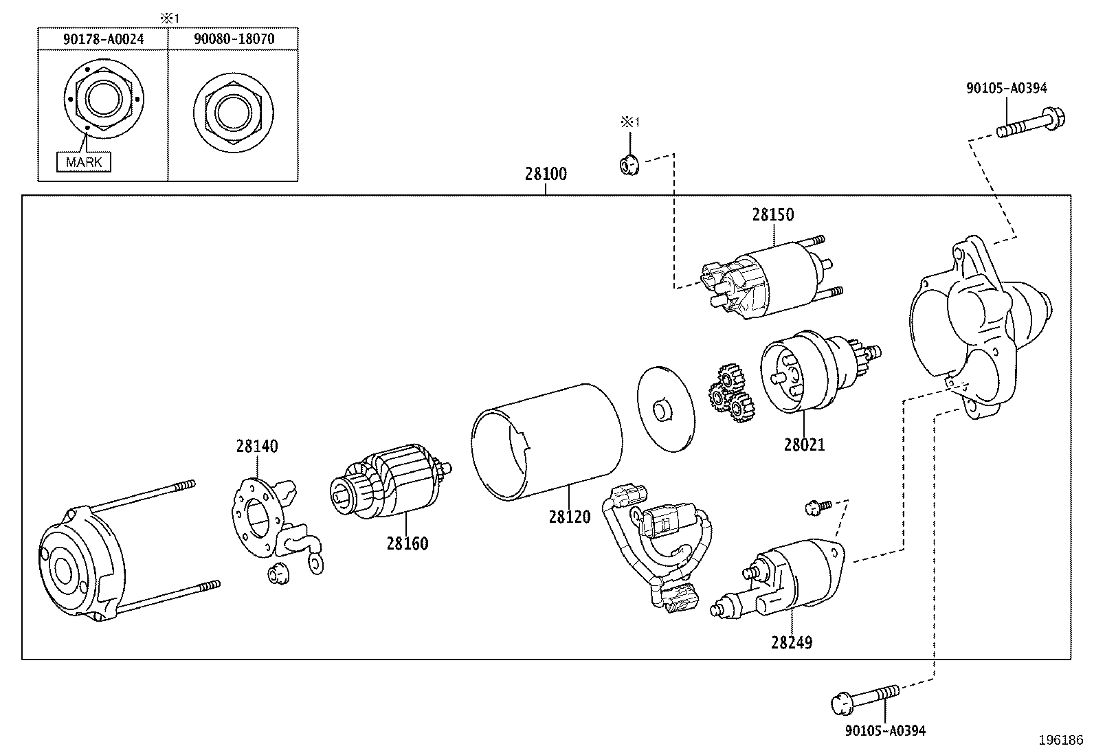 28100-F2110 STARTER ASSY product image