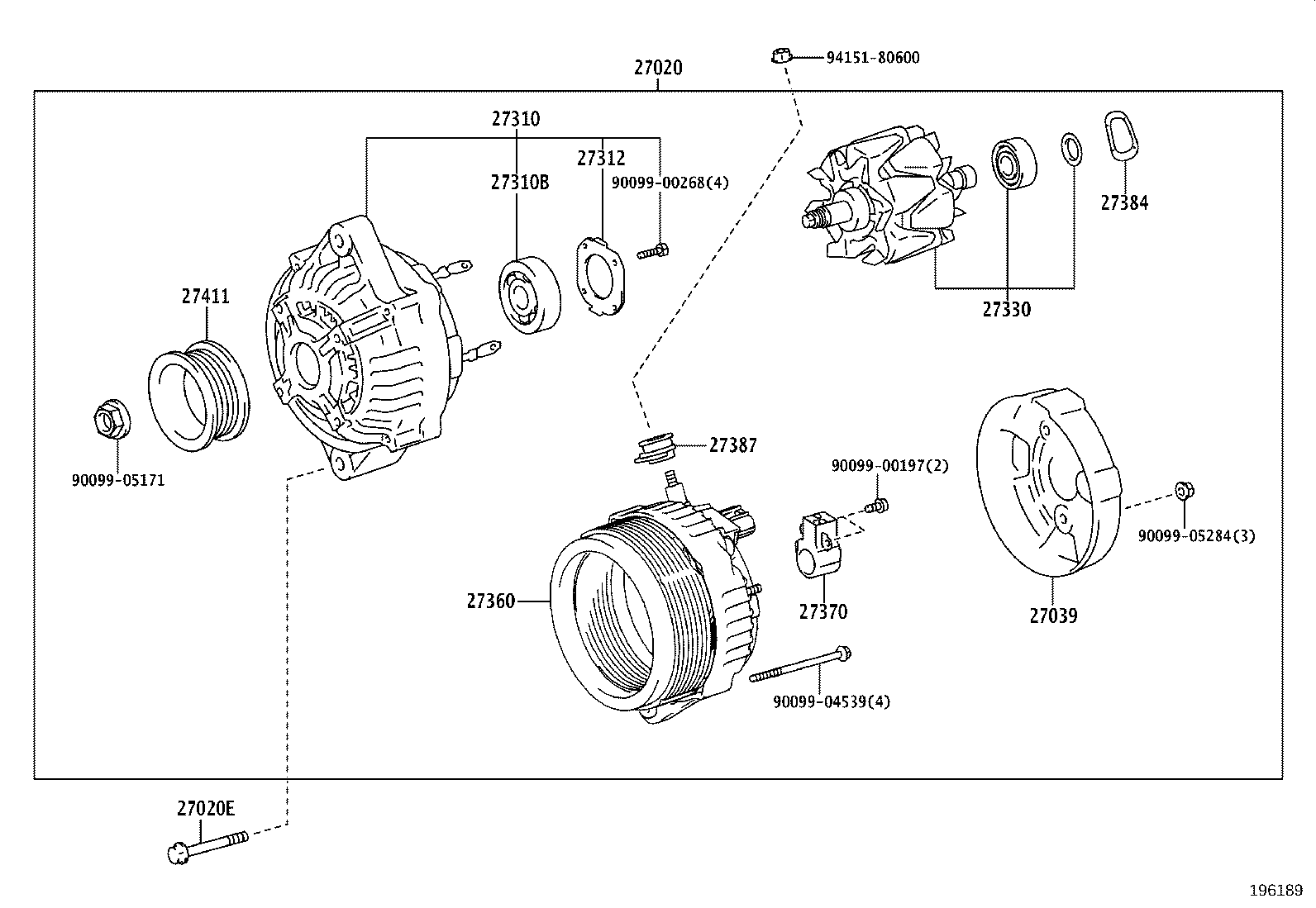 12514-EW031 BAR, FAN BELT ADJUSTING product image