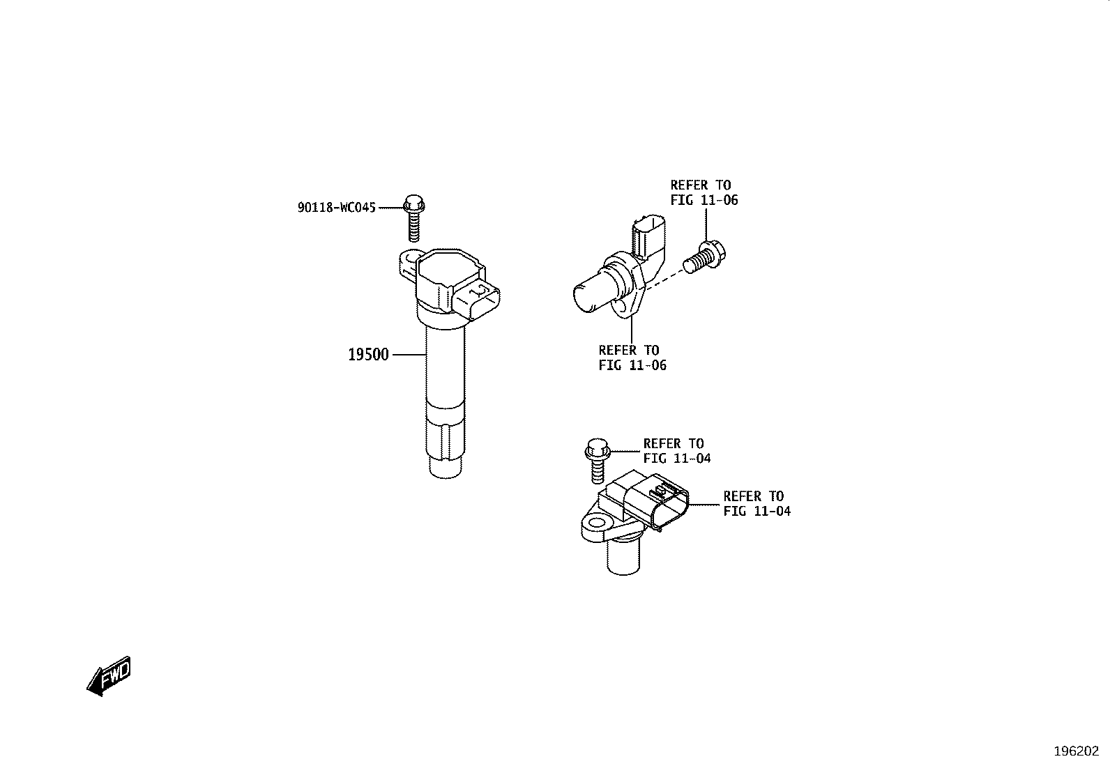 90118-WCA41 PLUG, SPARK product image