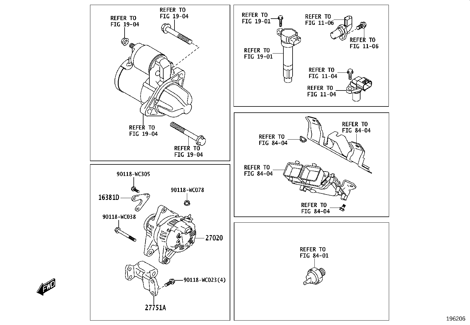 27360-WC006 COIL ASSY, ALTERNATOR product image