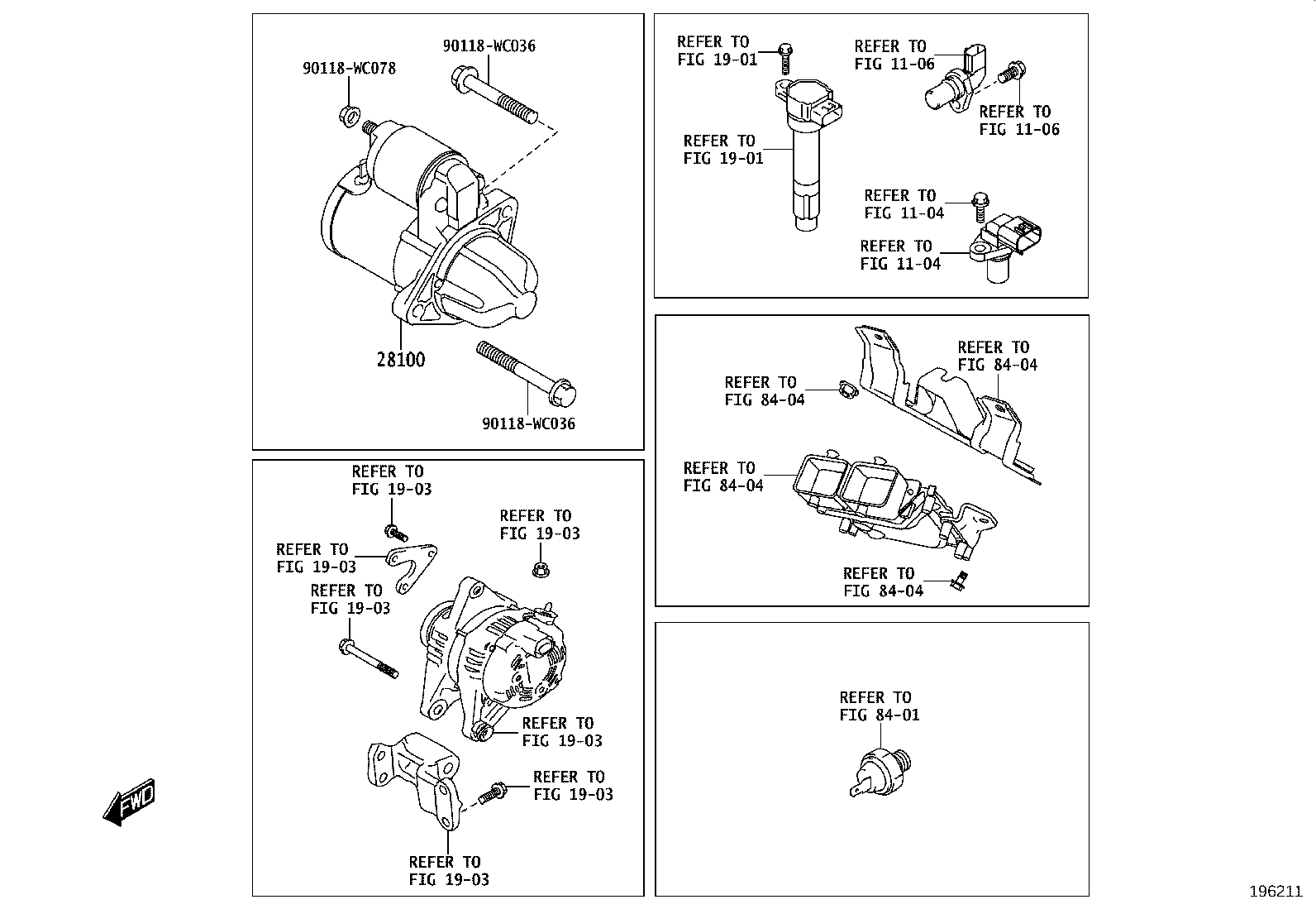 28011-WC008 CLUTCH SUB-ASSY, STARTER CENTER BEARING product image