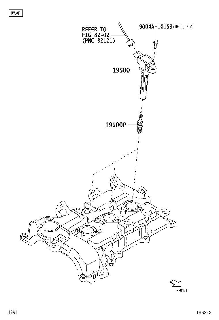 9004A-91065 PLUG, SPARK product image