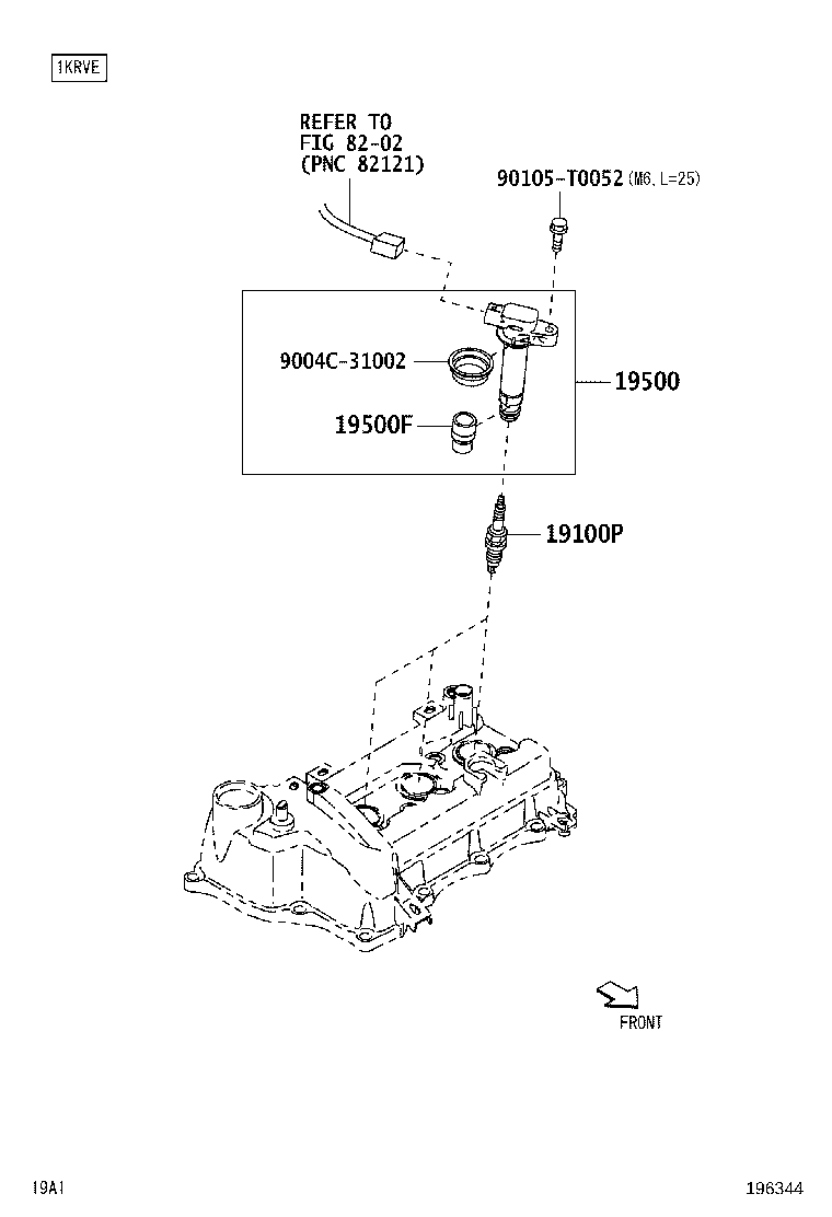 9004A-91065 PLUG, SPARK product image