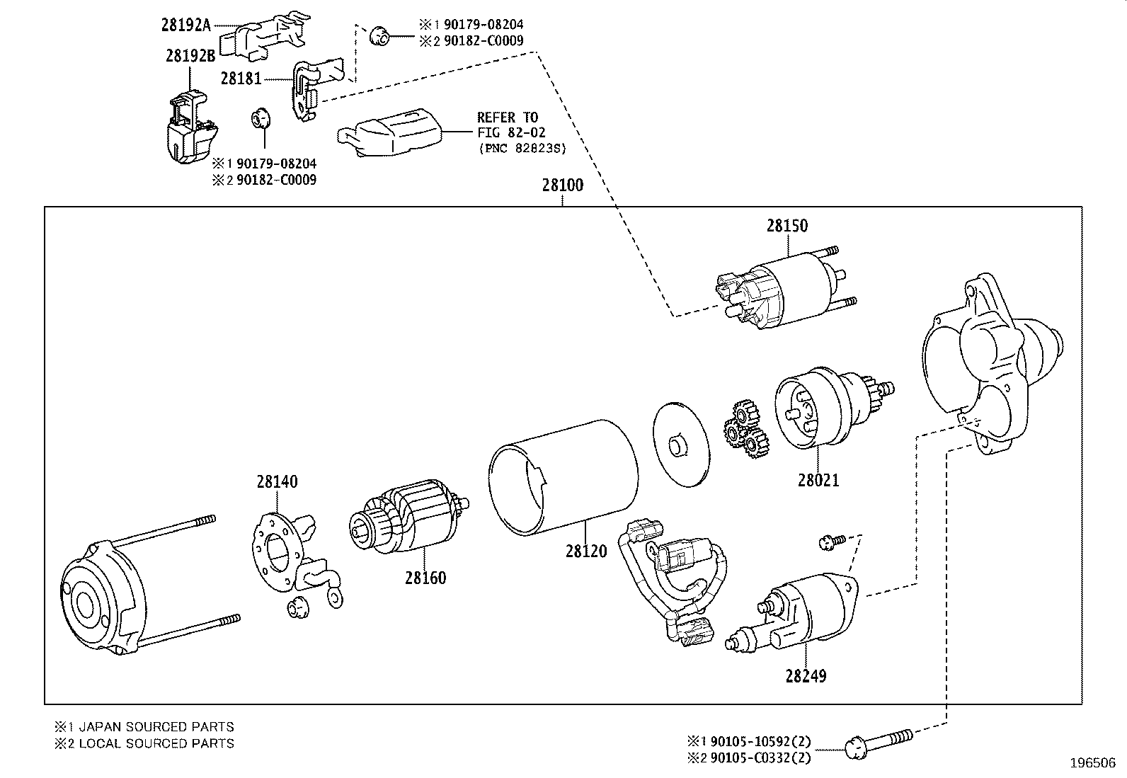 28181-24030 TERMINAL, STARTER product image
