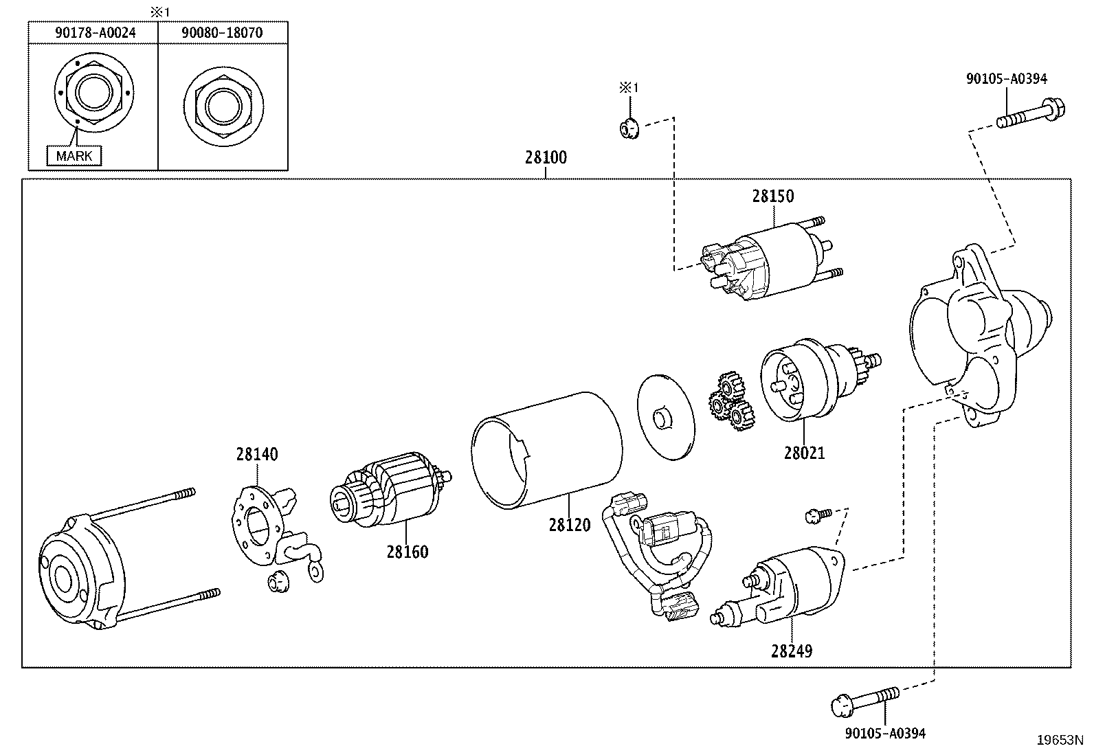 28100-F2110 STARTER ASSY product image