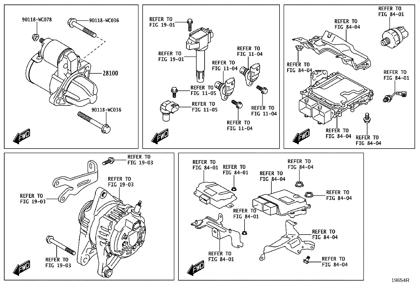 28110-WC012 HOUSING ASSY, STARTER DRIVE product image