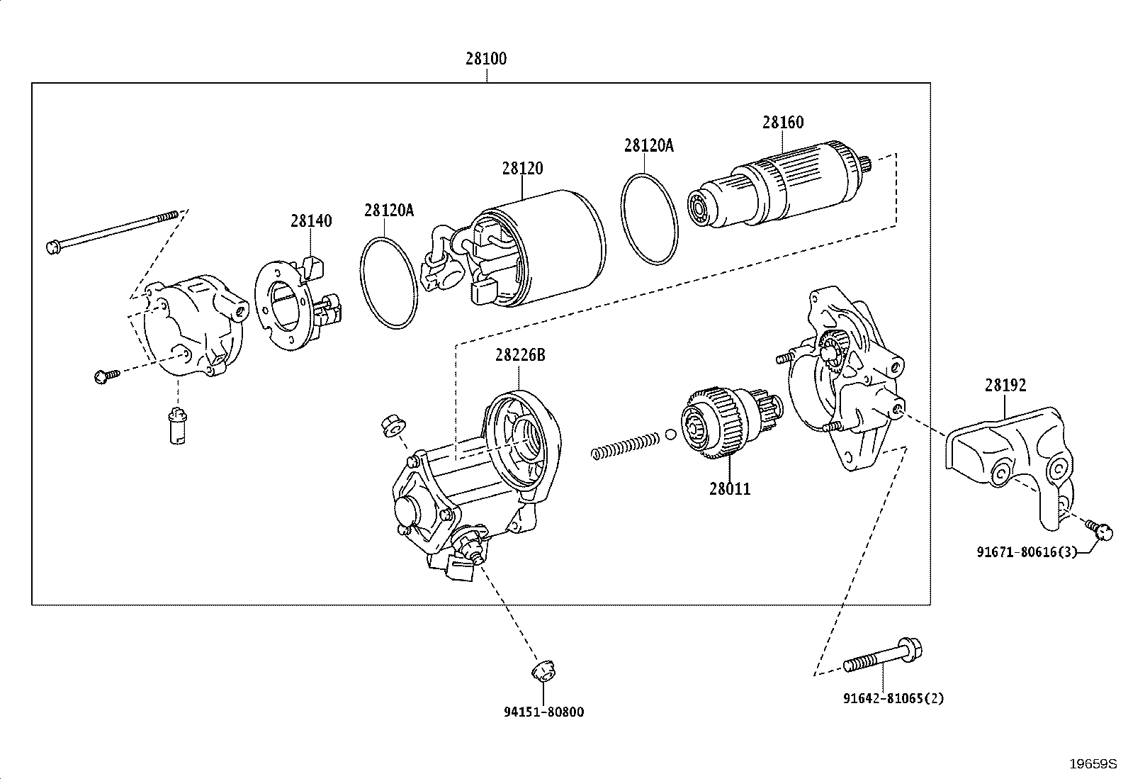 28226-70080 STARTER KIT, REPAIR SERVICE product image