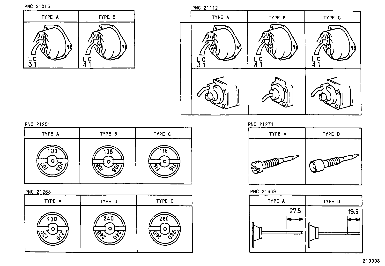 21273-75010 SCREW, THROTTLE ADJUSTING product image