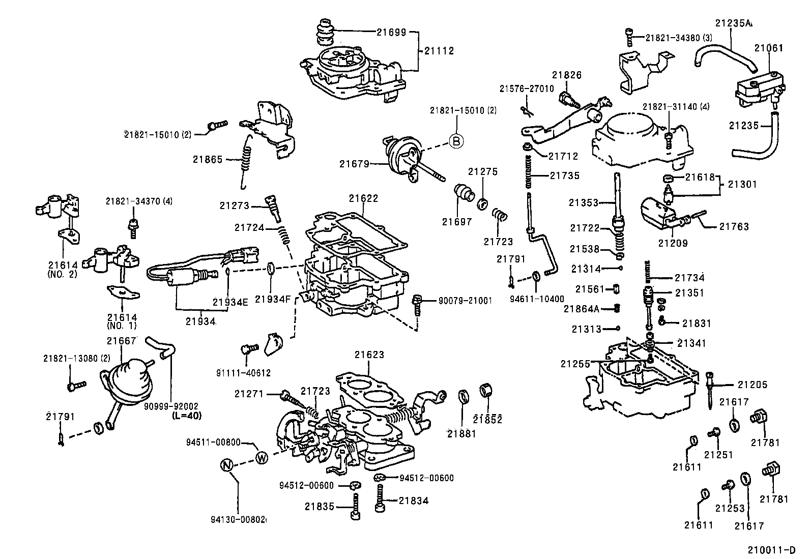 21054-13391 SHAFT, CHOKE product image