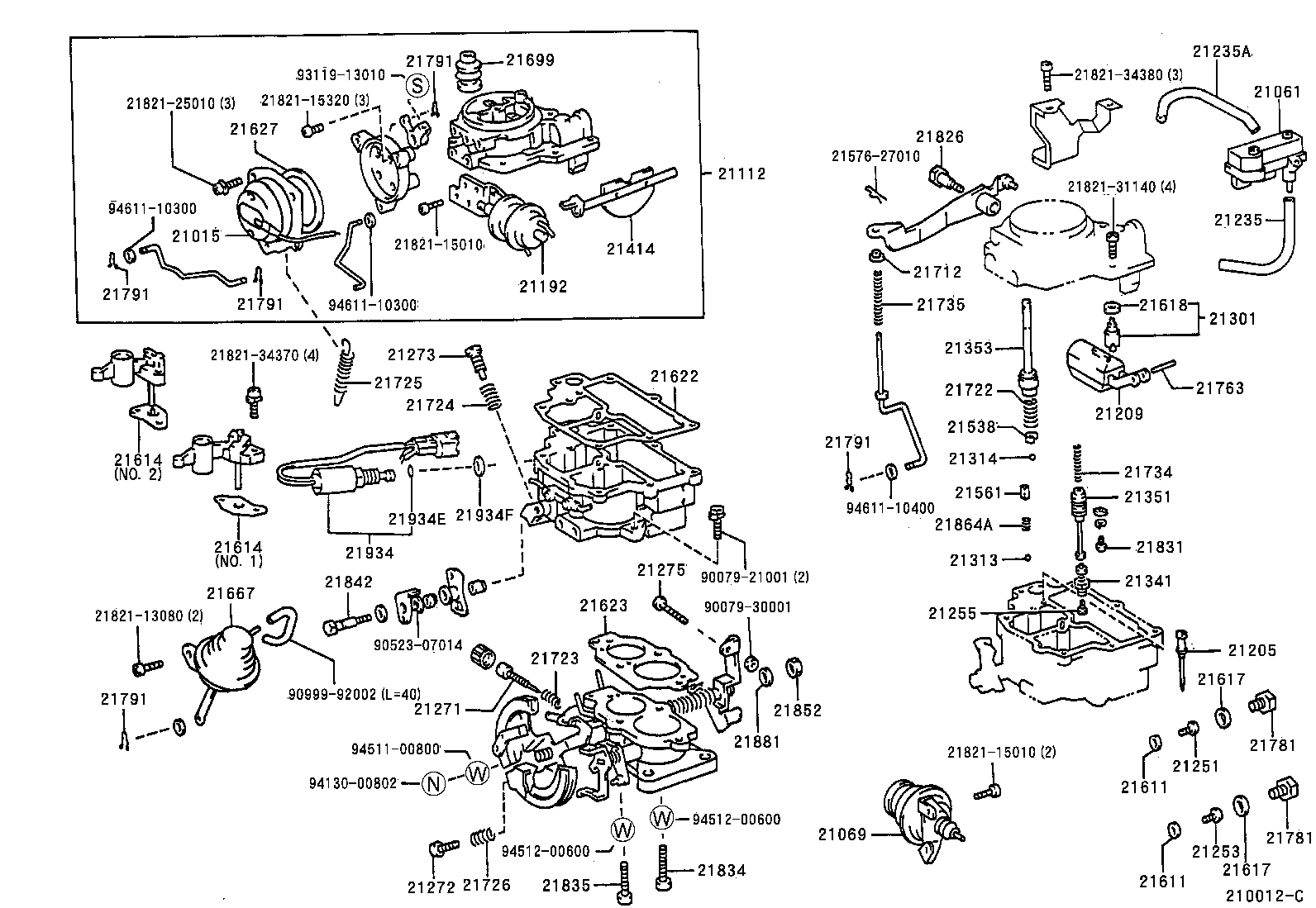 21054-13391 SHAFT, CHOKE product image