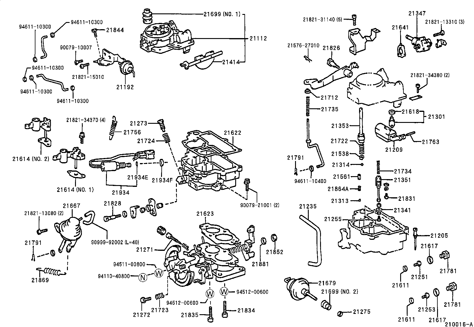 21062-1E080 SOLENOID, THROTTLE VALVE product image