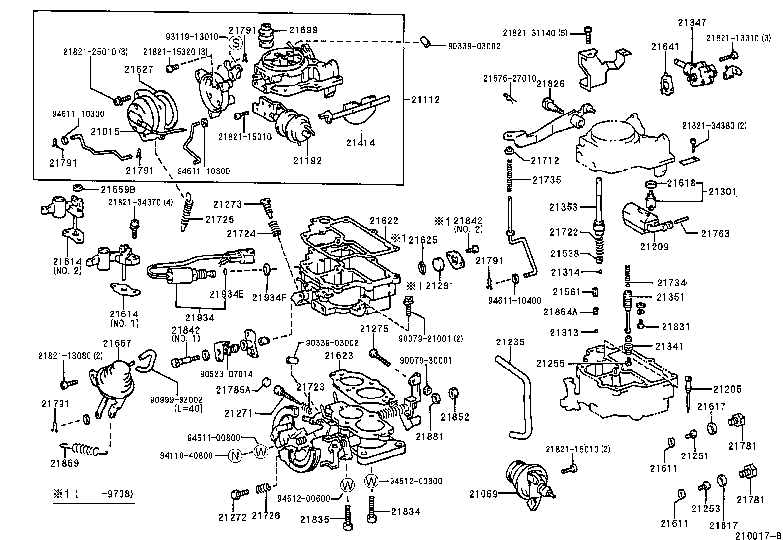 21062-1E080 SOLENOID, THROTTLE VALVE product image