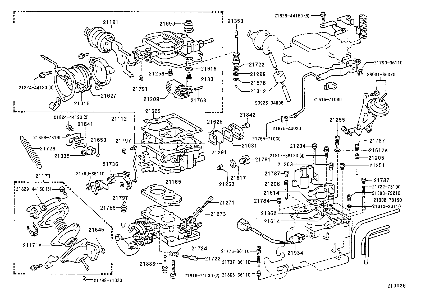 21015-35501 HOUSING SUB-ASSY, COIL product image