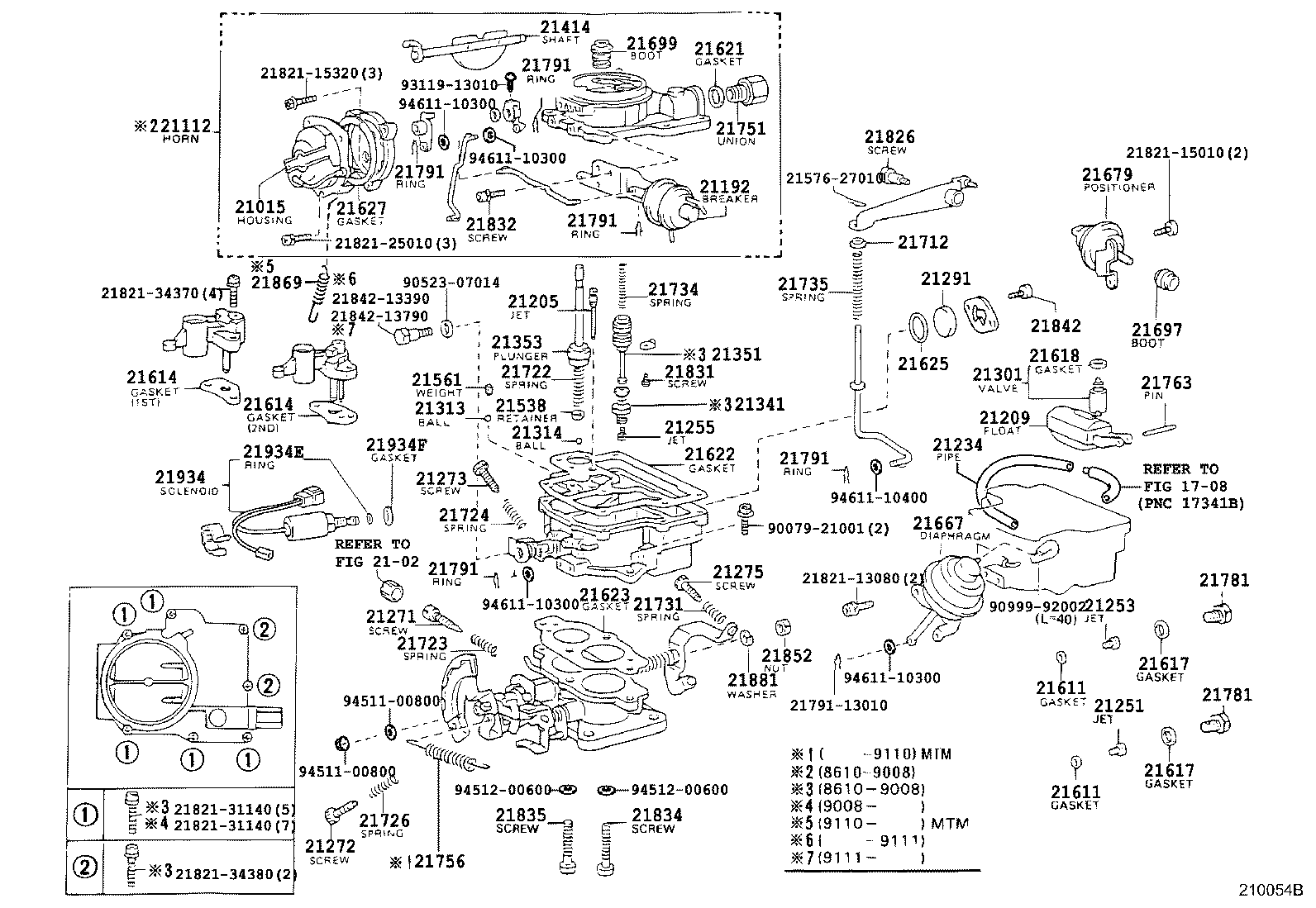 21667-13850 DIAPHRAGM product image
